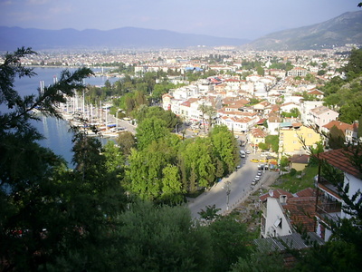[Photo: panoramic view of Fethiye]