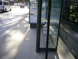 photo of Bus stop opposite Kuğulu Park, 2008.06.19