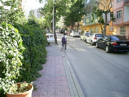 photo of sidewalk on Güniz Sokağı, 2008.06.24