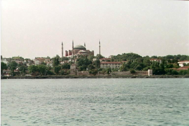 Hagia Sophia from the Bosphorus